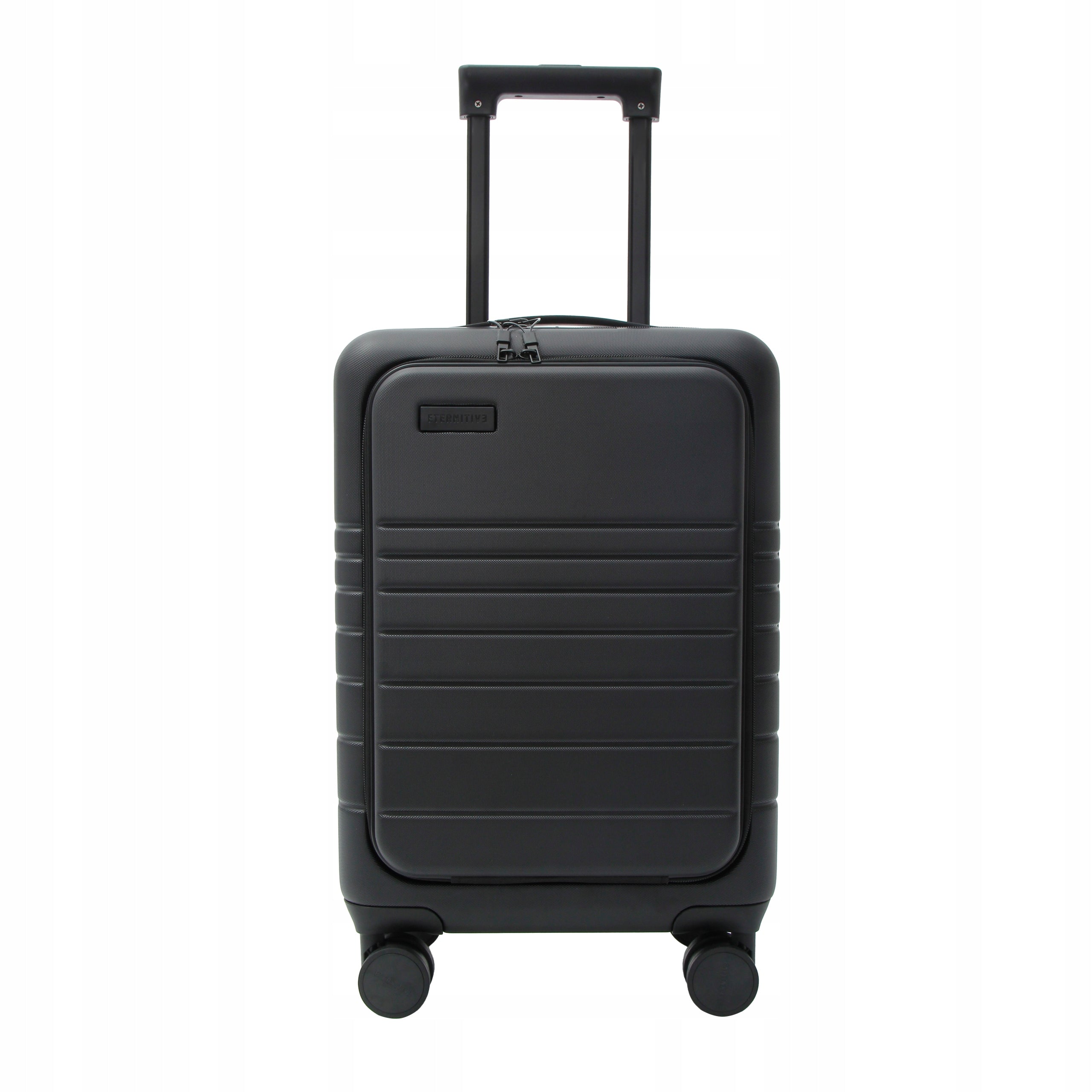 Eternitive E2 cabin suitcase hard ABS 38L laptop pocket TSA black Packaging status original