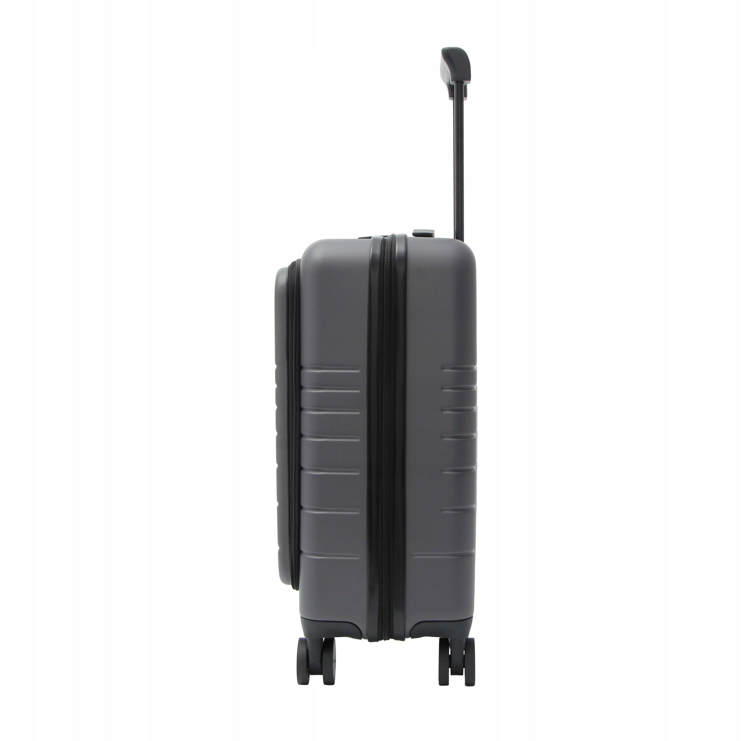 Eternitive E2 cabin suitcase hard ABS 38L laptop pocket TSA grey Model E2