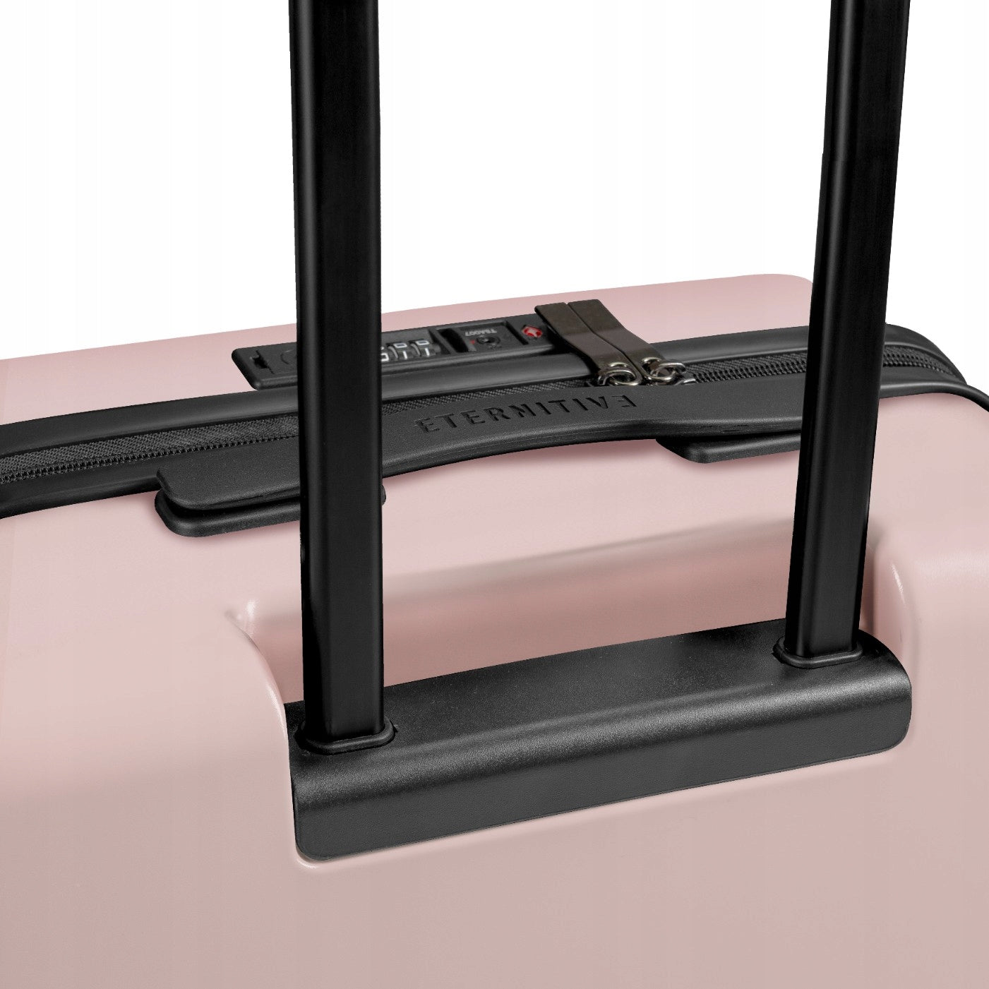 Eternitive E3 Cabin Case ABS + Polycarbonate USB Port Wheels 360° pink Depth (shorter edge) 23.5 cm