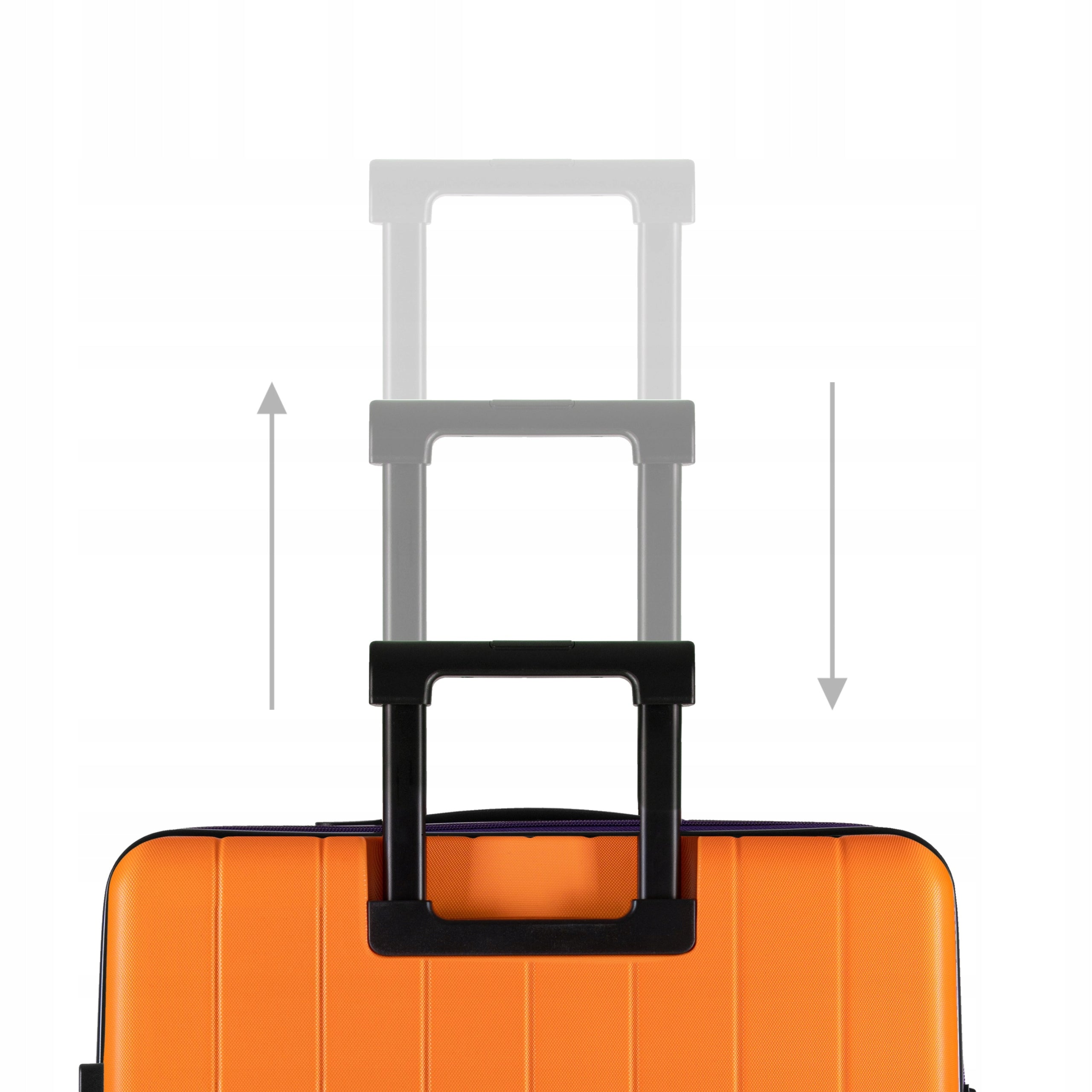 Eternitive JOY Cabin case 54 cm matt ABS Wheels 360° Orange Height 55 cm