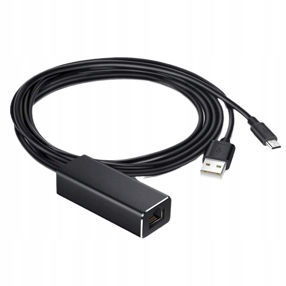 Ethernet Adapter for Amazon Fire TV Stick 4K - Micro USB to RJ45 LAN