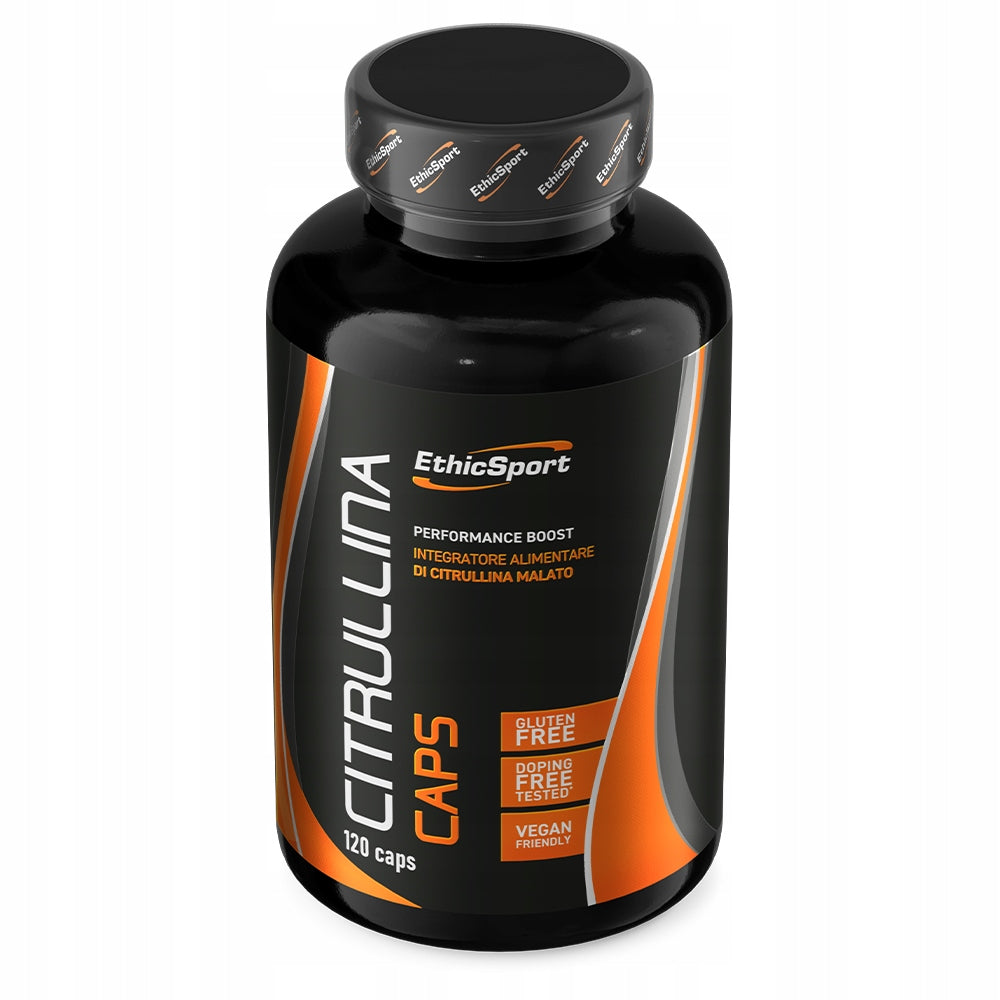 EthicSport Citrulline 120 capsules Pre-workout Muscle Pump Expiration date at least 1 year from the date of purchase