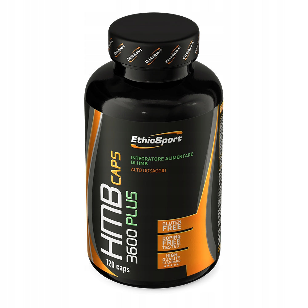 EthicSport HMB 3600 Plus 120 capsules Expiration date at least 1 year from the date of purchase