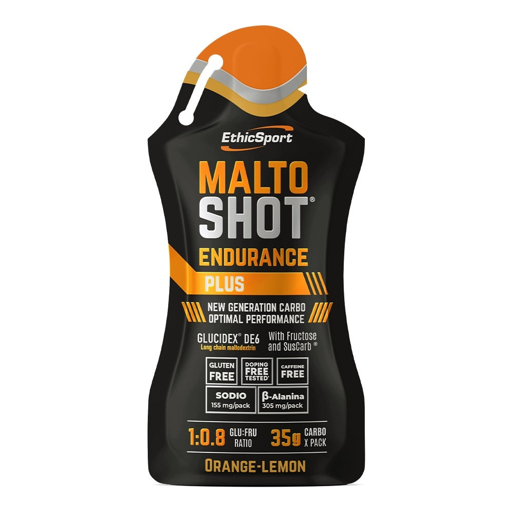 EthicSport Malto Shot Endurance Plus 50 ml orange lemon