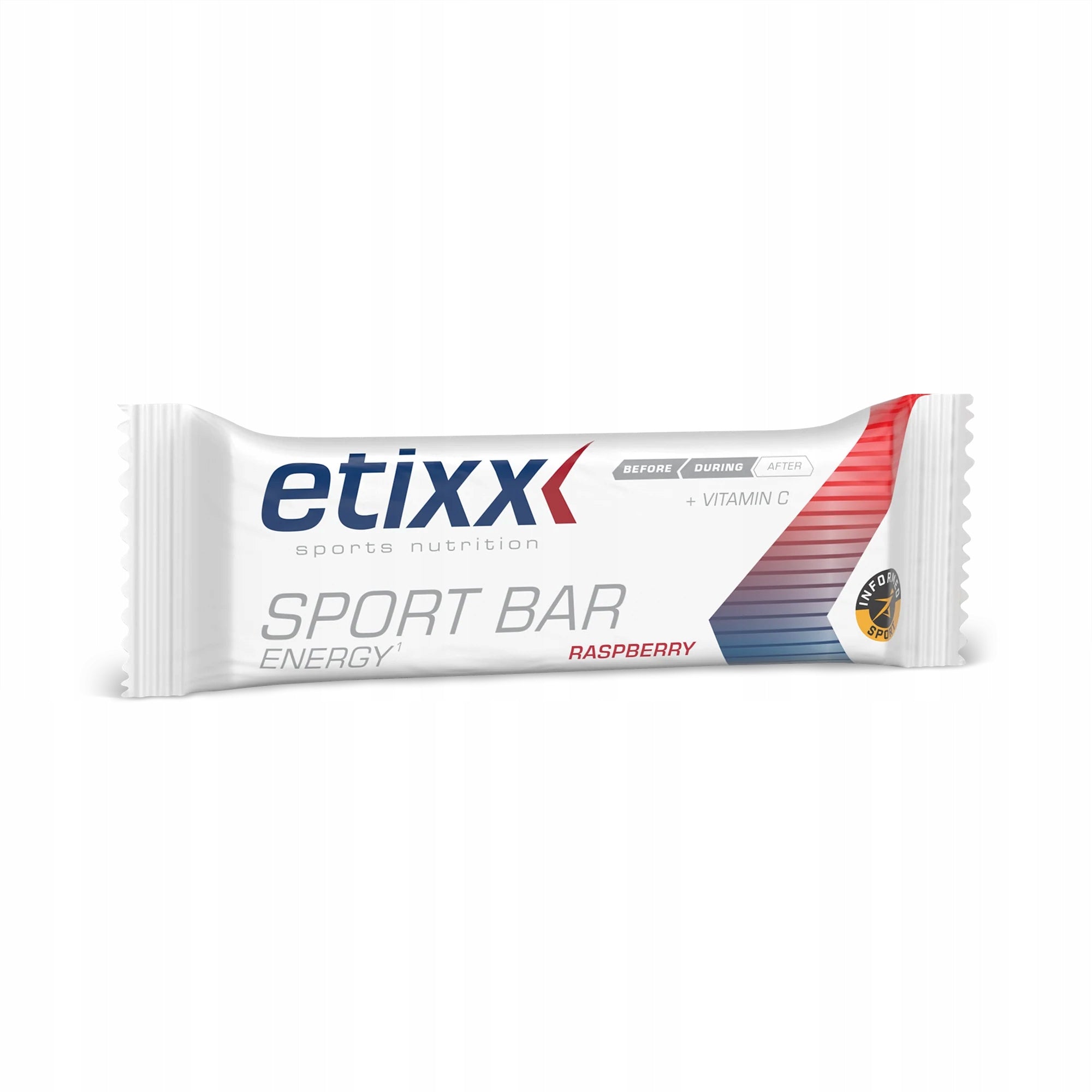 Etixx Energy Sport Bar Raspberry 40 g energy bar raspberry flavor