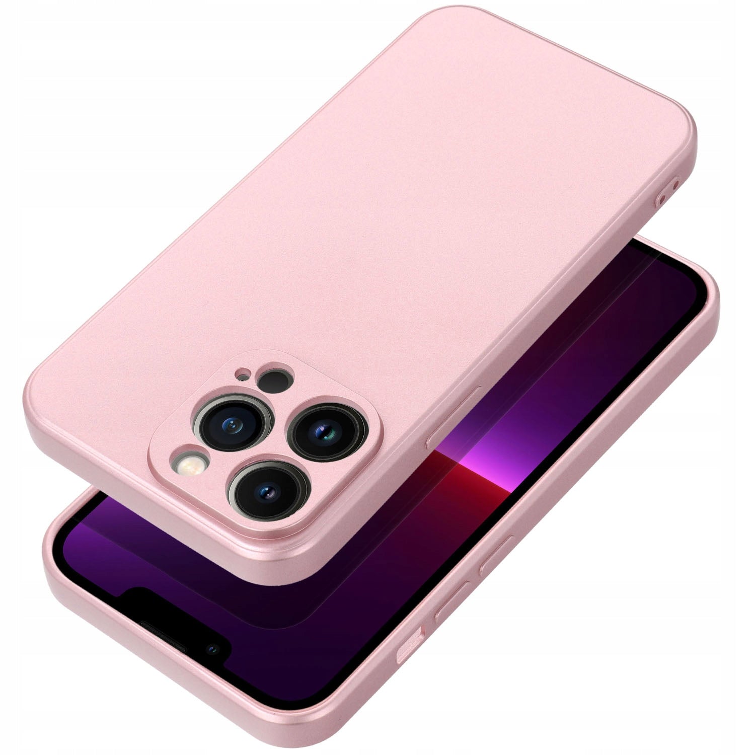 Telefono dėklas XIAOMI Redmi 10C rožinis