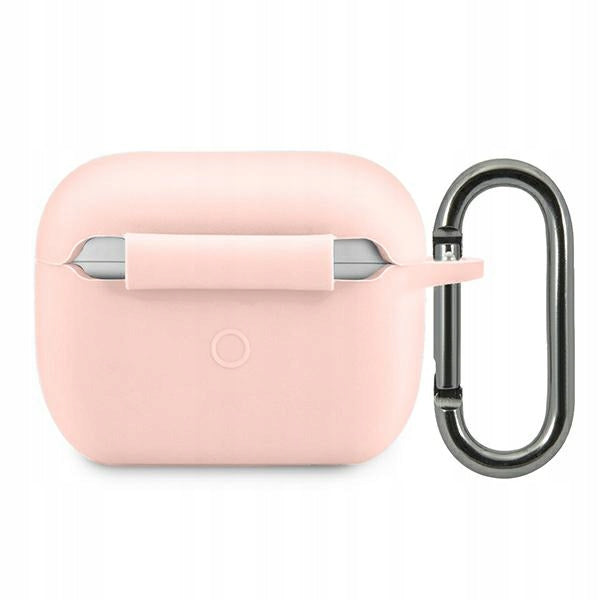 Lacoste Liquid Silicone Glossy Printing Logo Case für Airpods Pro Pink 