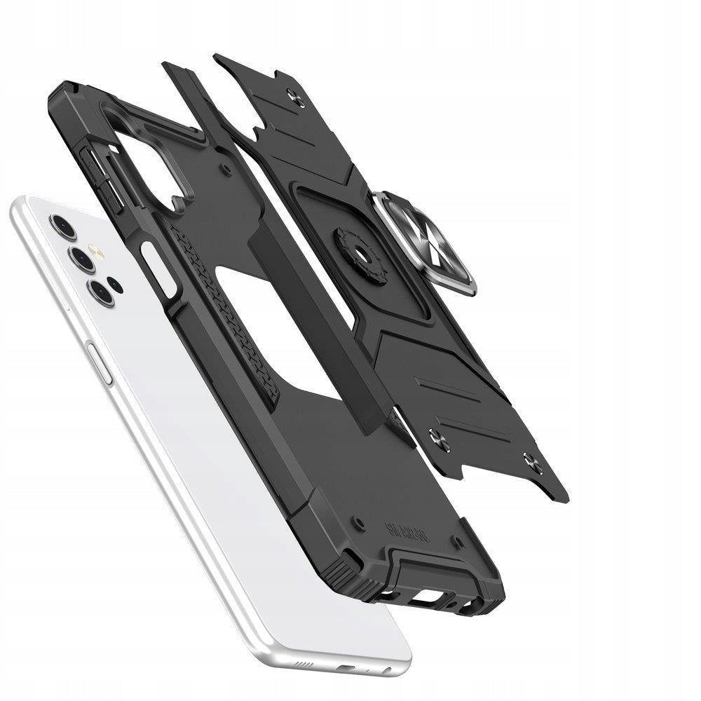 Wozinsky Ring Armor Case skirtas Samsung Galaxy A13 5G, mėlynas
