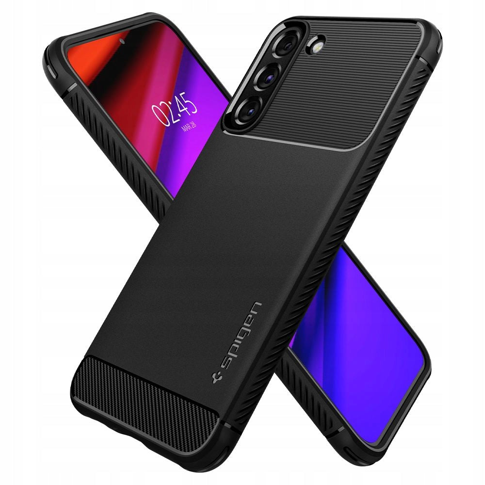 Hülle Spigen für Samsung Galaxy S23 Plus, schwarz 