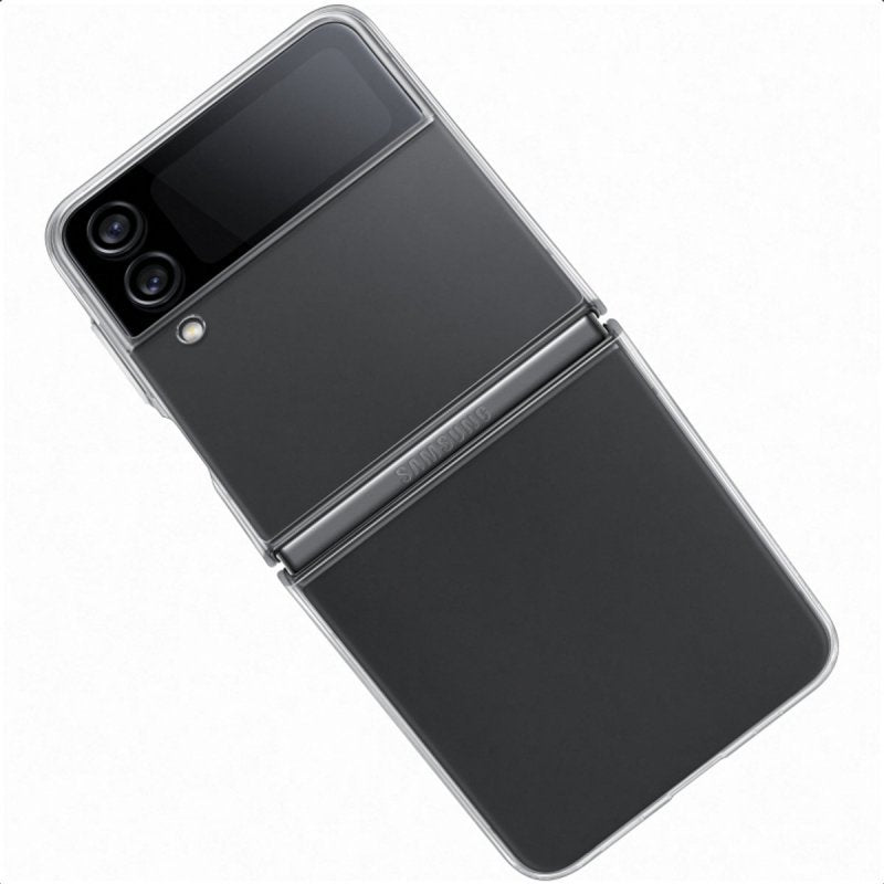 Dėklas Samsung skirtas Galaxy Z Flip 4, skaidri