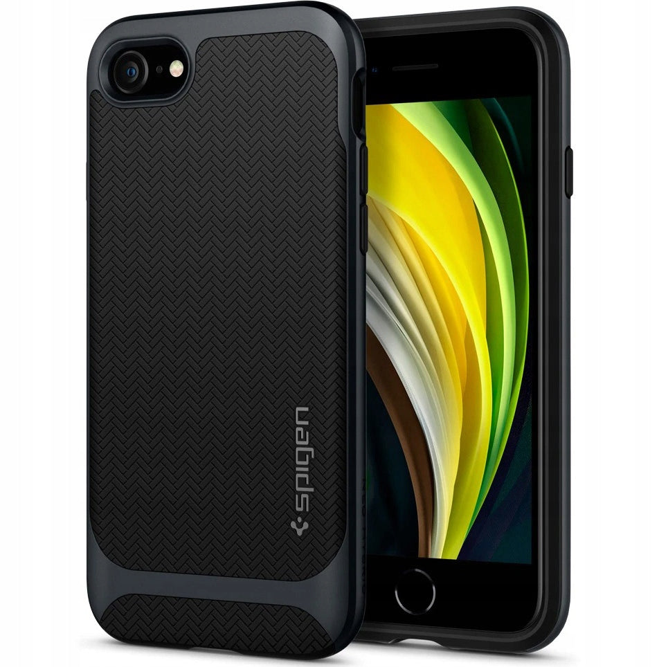Hülle Spigen ACS00952 für iPhone 8, iPhone 7, iPhone SE 2020, schwarz 