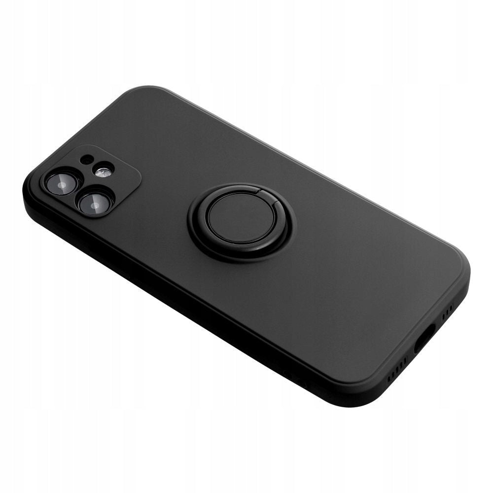 Silicone Ring skirtas Samsung Galaxy S23 Plus, juodas