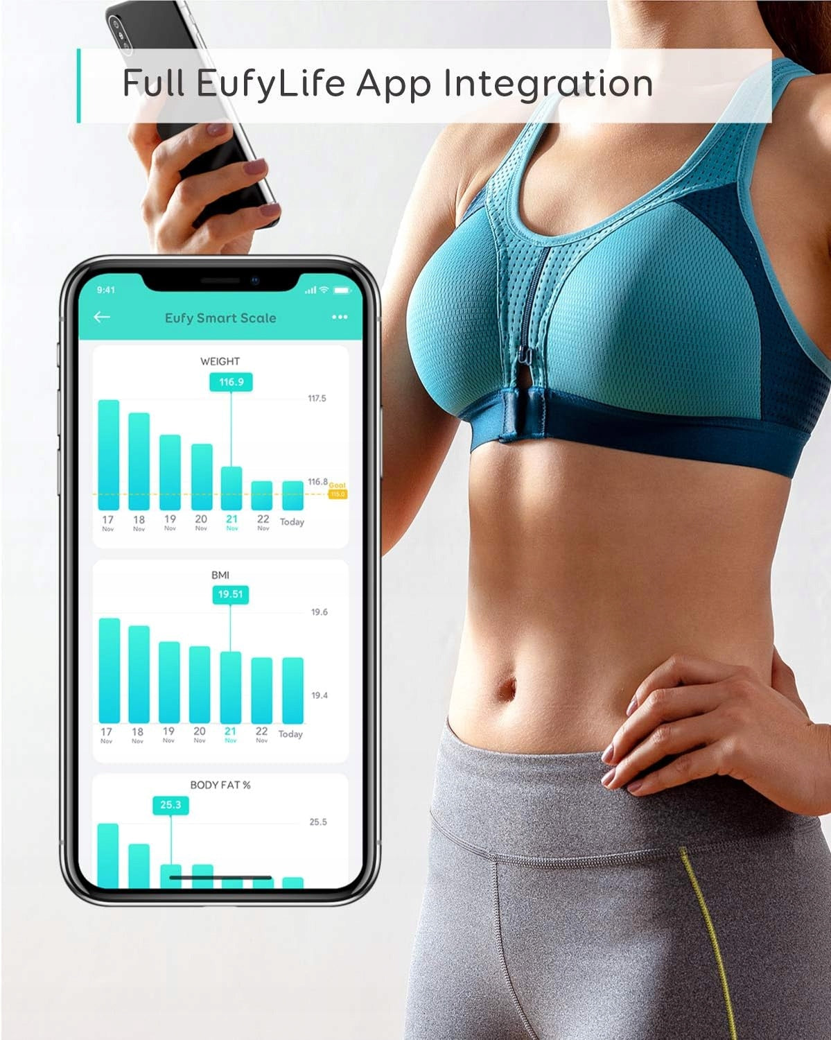Eufy Smart Scale C1 - Blue Kind electronic