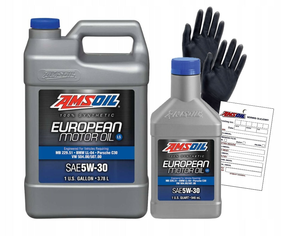 European motor Oil 5W30 4,73l set