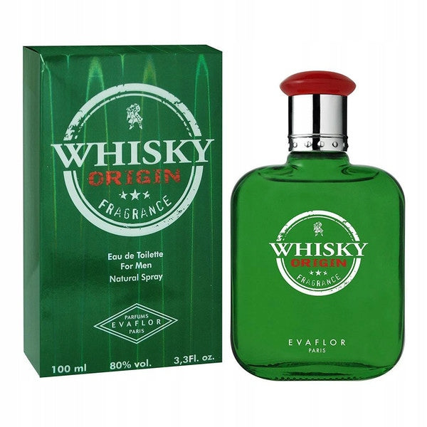 Evaflor Origin Whisky Eau de toilette men green 100ml