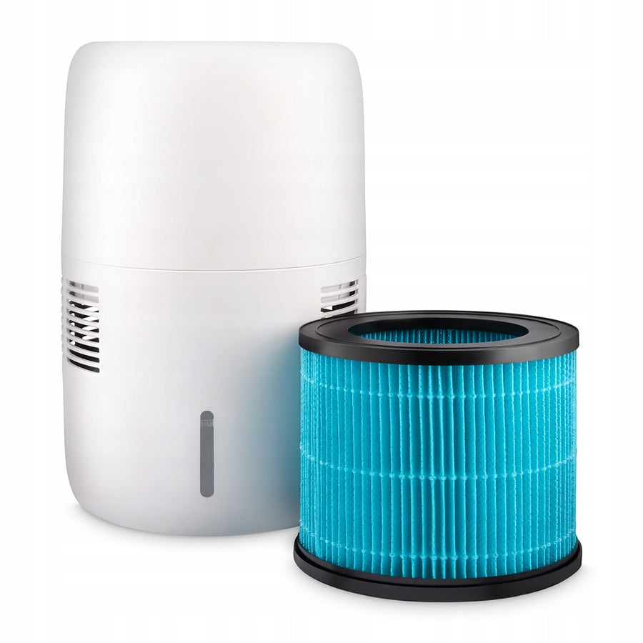 Evaporative humidifier Klarta HUMEA White 300ml/h 3L 44m² quiet PZH Dominant color white