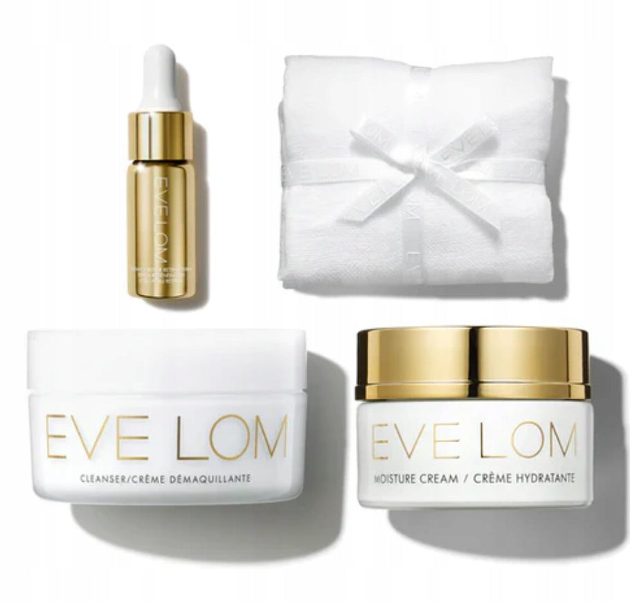 Eve Lom Radiant Renewal Ritual Zestaw kosmetyków do twarzy+ręcznik