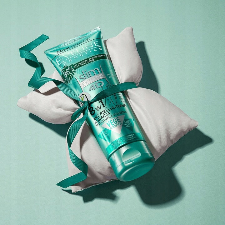 Körperformender Balsam Eveline 4D Slim Extreme 8in1, 250 ml 