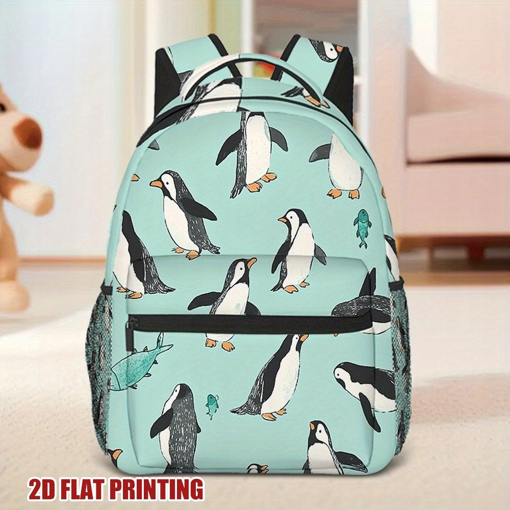 Everyday Travel Backpack - Penguin Parade Style
