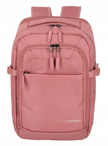 Everyday cabin backpack Travelite Kick Off - rose