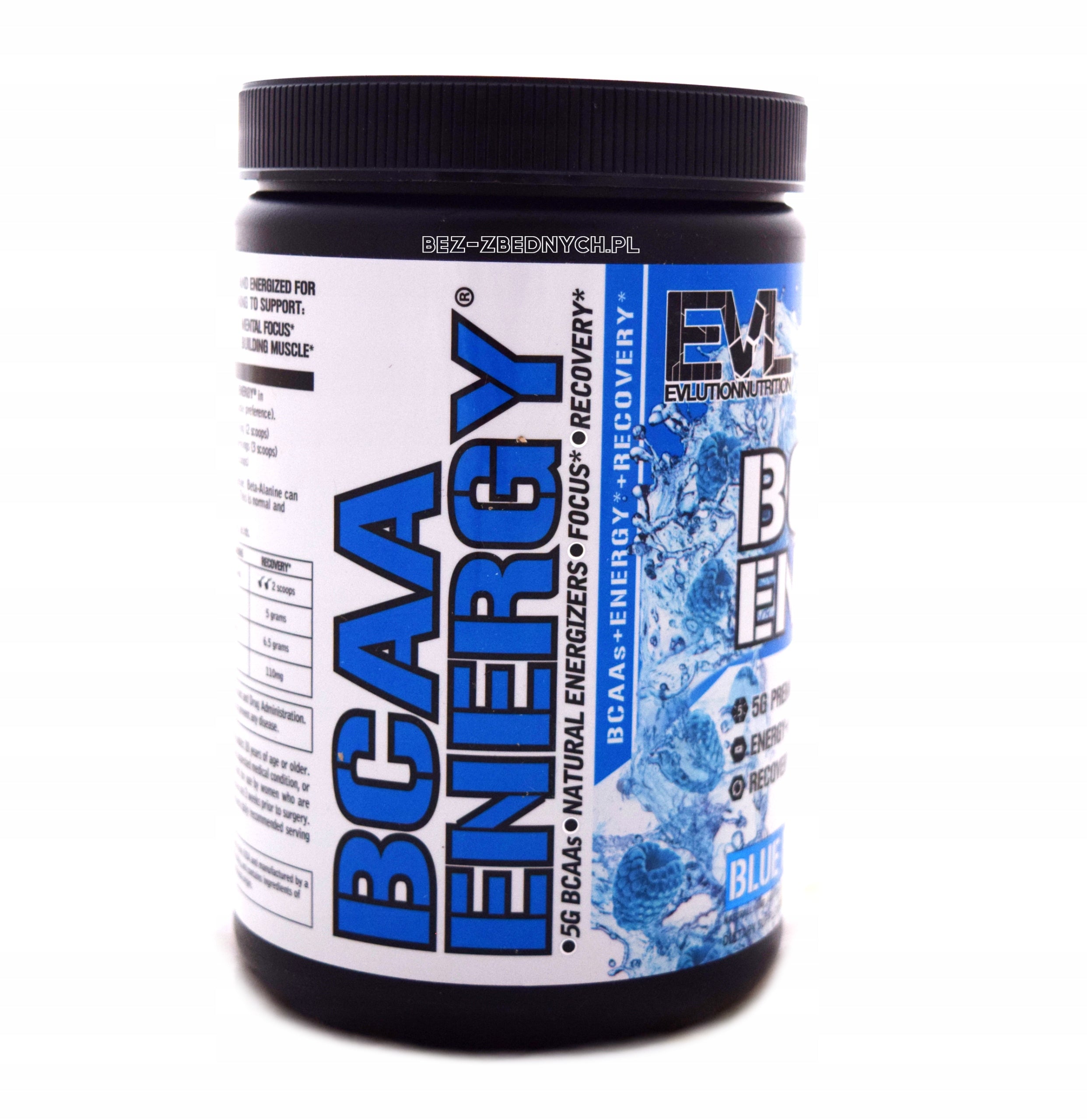 Evlution Nutrition BCAA Energy 267g GLUTEN FREE AMINO BLUE ONCE Expiration date at least 1 month from the date of purchase