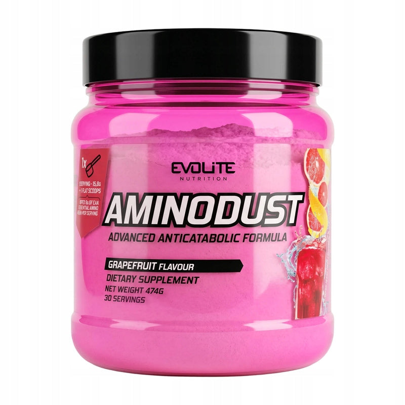 Evolite Aminodust 30 Days Essential Amino Acids EAA BCAA Endogenous Packaging status original