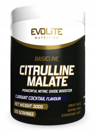 Evolite Citrulline Malate 300g Expiration date at least 3 months from the date of purchase