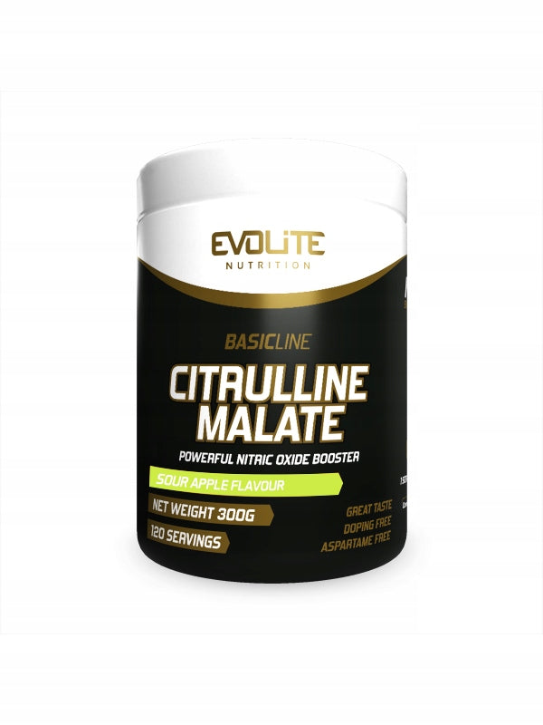 Evolite Citrulline Malate 300g green apple Expiration date at least 3 months from the date of purchase
