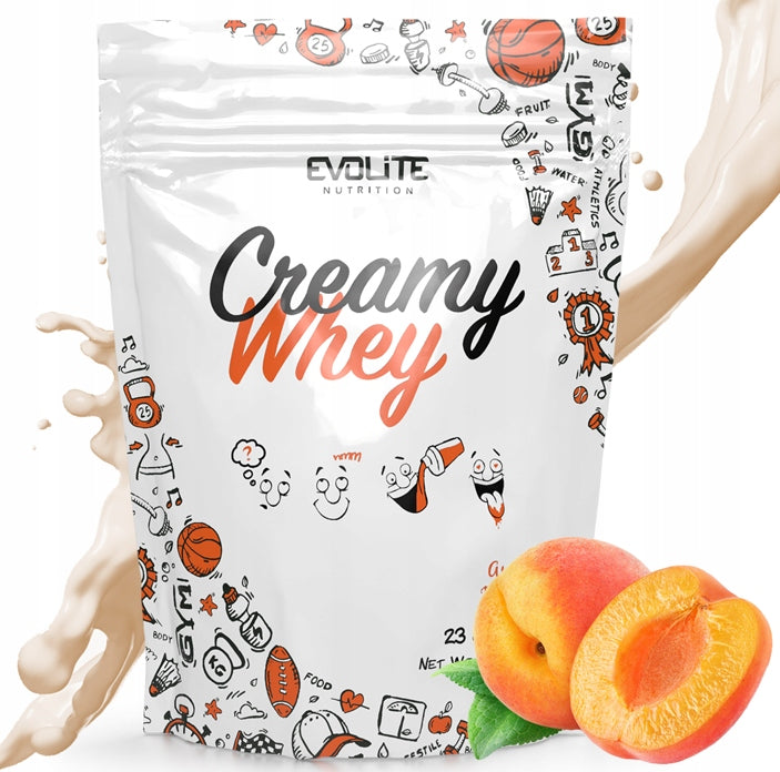 Evolite Creamy Whey 700g Apricot PROTEIN WPC Apricot Whey Concentrate