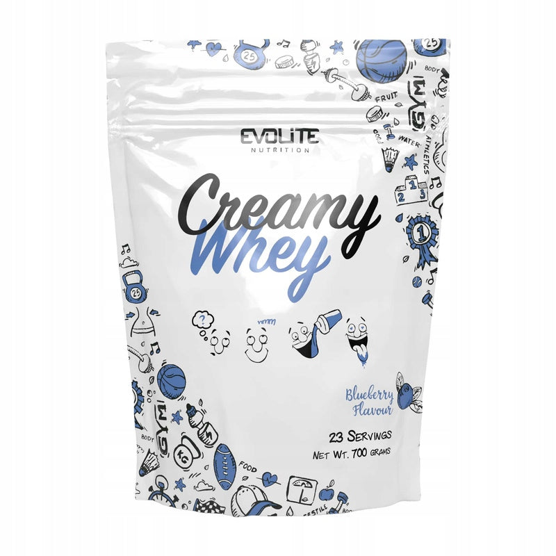 Evolite Creamy Whey 700g Shake WPC Delicious Protein Buttermilk Concentrate Expiration date at least six months from the date of purchase