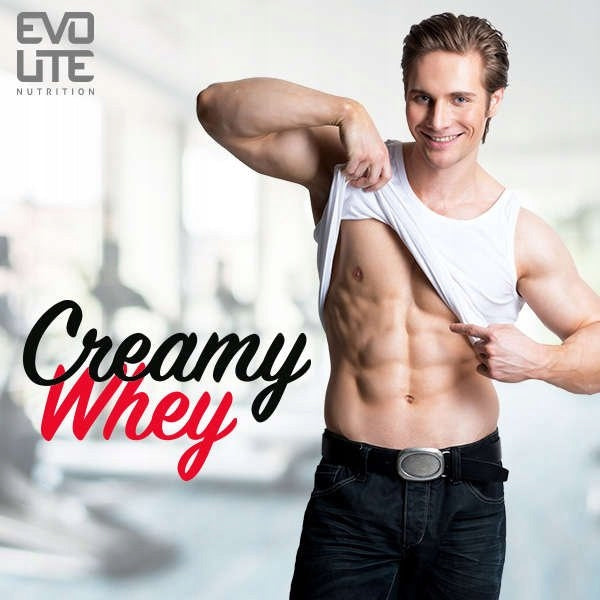 Evolite Creamy Whey 700g Strawberry Milkshake PROTEIN WPC Whey Strawberry Expiration date not specified