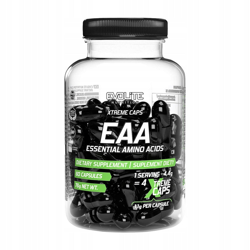 Evolite EAA Xtreme 60 capsules Exogenous amino acids Regeneration after Training