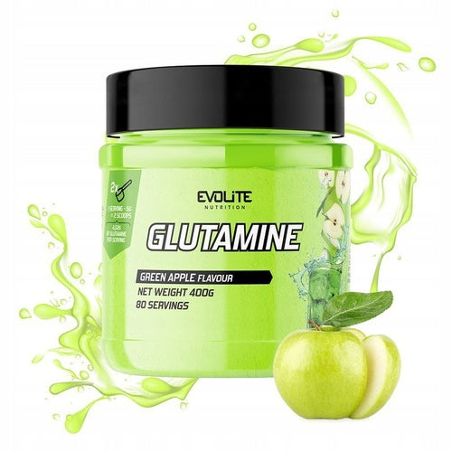 Evolite Glutamine 400g Glutamine Amino Acids Intestine and Regeneration - Apple