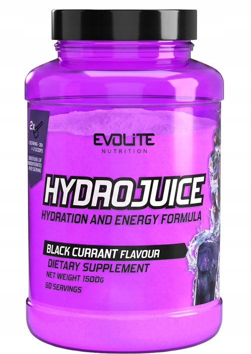 Evolite HYDROJUICE 1,5kg ISOTONIC Electrolytes Vitamins Hydration Currant