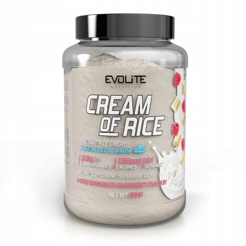 Evolite Nutrition Cream of Rice 900 g White Chocolate Raspberry