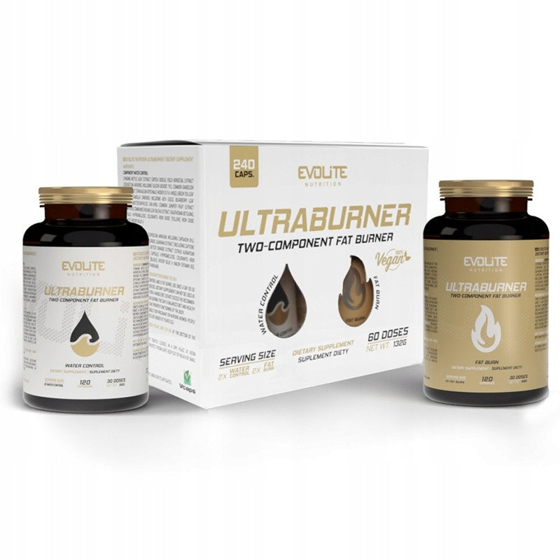 Evolite Nutrition Ultra Burner 240 fat burner water out removal
