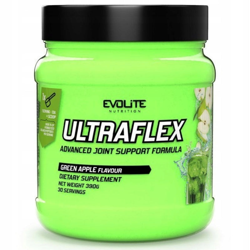 Evolite Ultra Flex Green Apple 390 g JOINTS BONES CARTILAGE MSM BOSWELLIA