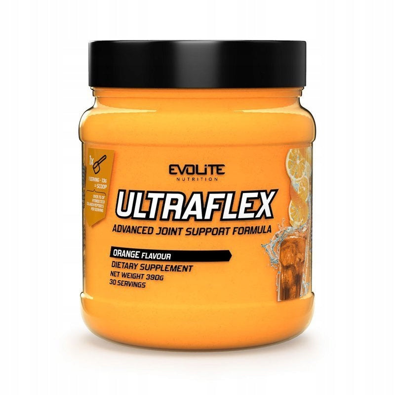 Evolite Ultra Flex Orange 390 g MSM Glucosamin Chondroitin Vitamin C Brand Evolite Nutrition