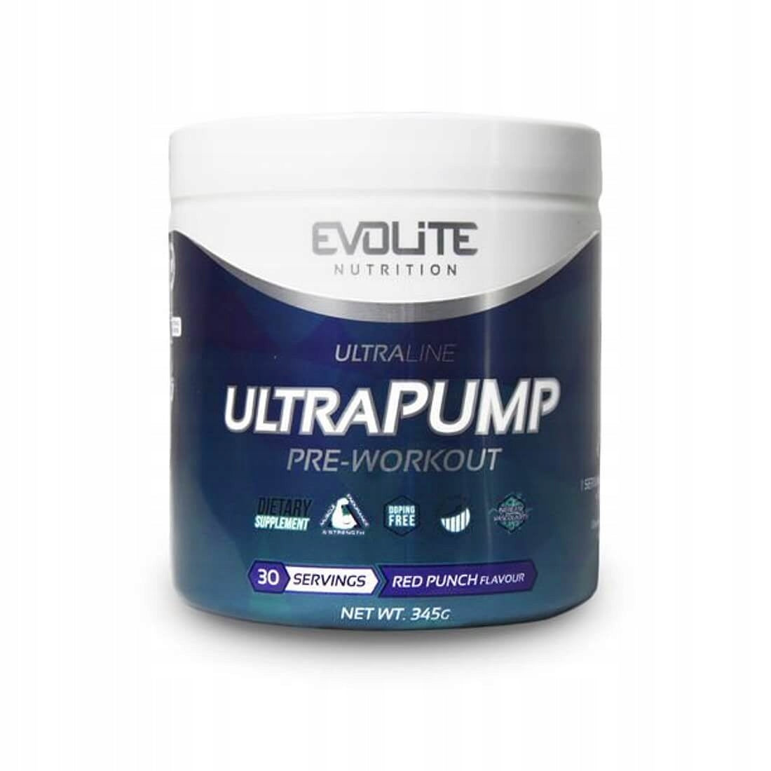 Evolite Ultra Pump 420g Red Punch Expiration date at least 3 months from the date of purchase