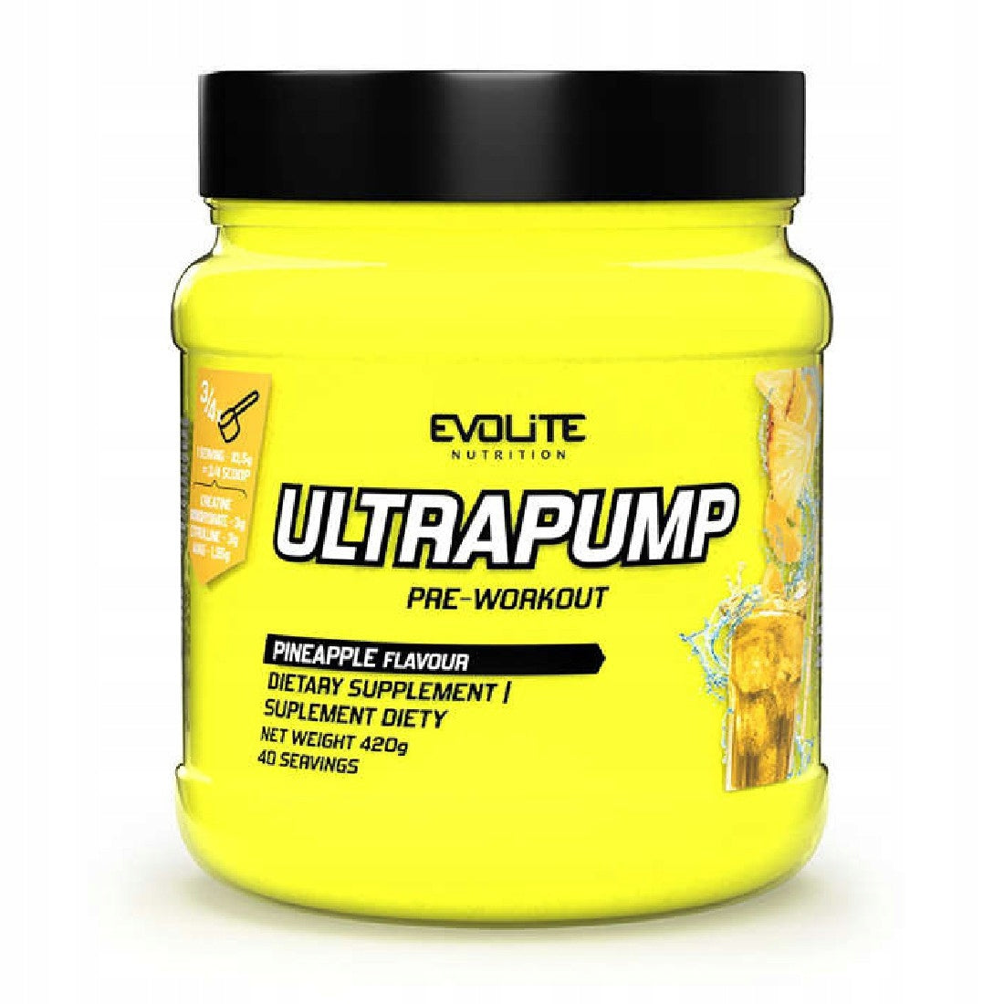 Evolite Ultra Pump 420g Red Punch