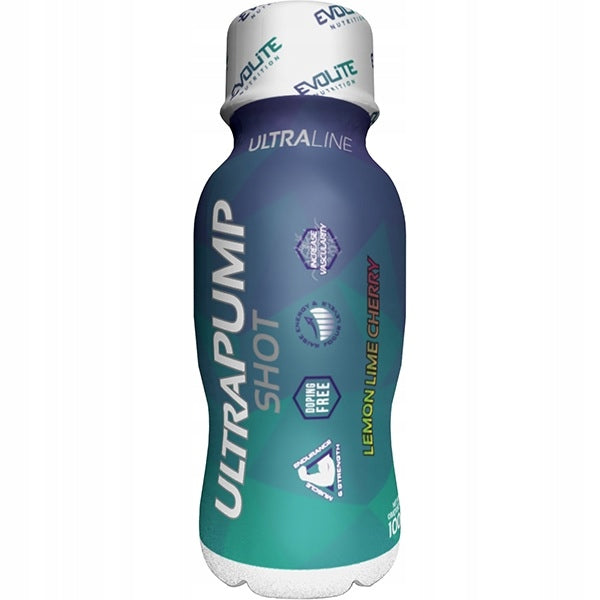 Evolite Ultra Pump Shot pre-workout stimulation pump 100ml lim.-cherry