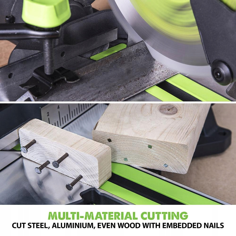 Evolution F255SMS 255mm Sliding Compound Mitre Saw Brand Evolution