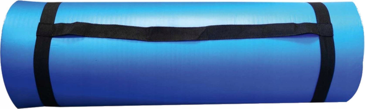 Evolution Fitness mat 140 x 60 rubber blue Color blue