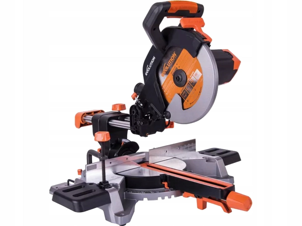 Evolution R255SMS+ Miter Saw 2000W Multi-Material Steel Wood 255mm Manufacturer code EVO-R255SMSP