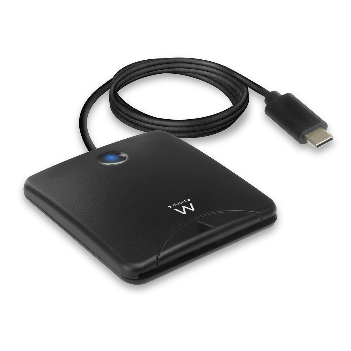 Ewent EW1055 Smart Cart ID Reader USB-C eID Smart Card Reader Manufacturer Ewent