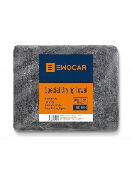 Ewocar Special Drying Towel 1600GSM Microfiber Car Drying Towel