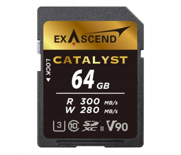 ExAscend 64GB SDXC Catalyst UHS II V90 SD Card