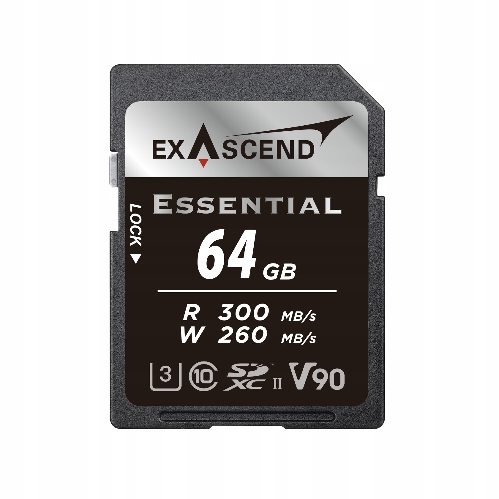 ExAscend Essential UHS-II V90 64GB memory card