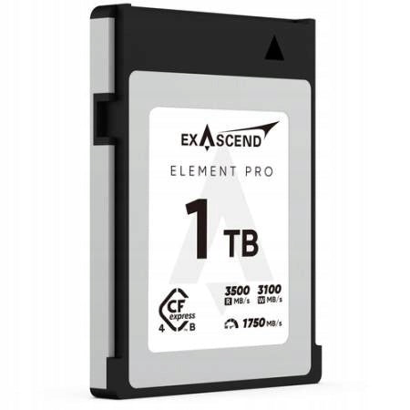 Exascend Element Pro CFexpress B 4.0 1TB card Model Element Pro CFexpress B 4.0 1TB