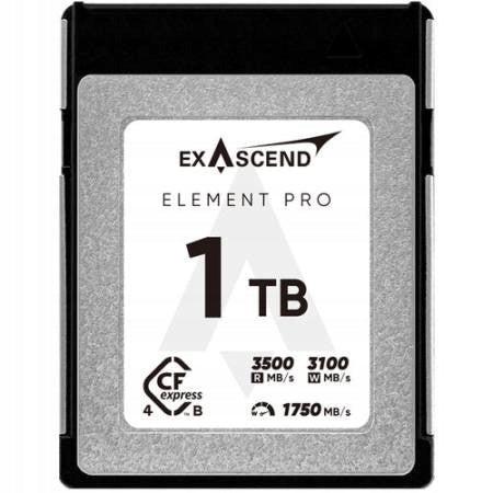 Exascend Element Pro CFexpress B 4.0 1TB card